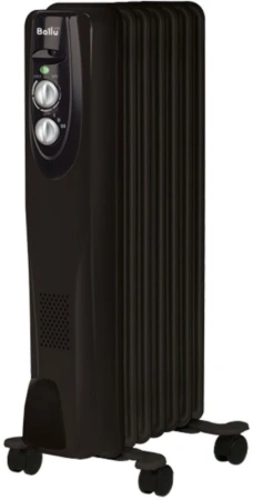 Масляный радиатор Ballu Classic black BOH/CL-07BRN 1500 (7 секций)